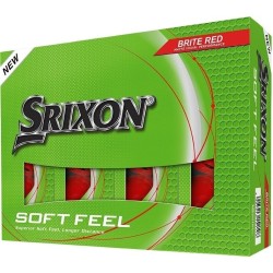 Bolas de Golf Srixon Soft Feel Roja | Alta Calidad y Rendimiento 2025 2