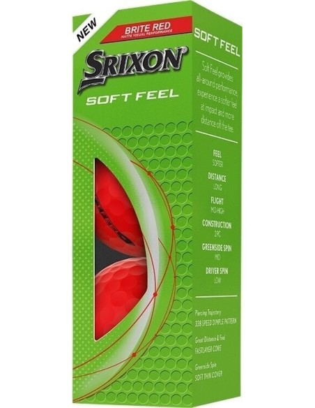 copy of Bolas Srixon de Golf Soft Feel BRITE Verde