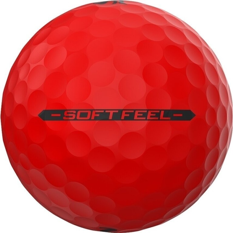 Bolas de Golf Srixon Soft Feel Roja | Alta Calidad y Rendimiento 2025