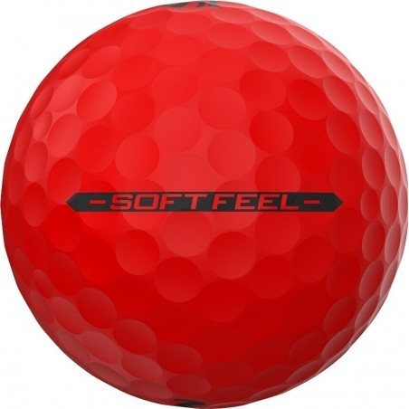 Bolas de Golf Srixon Soft Feel Roja | Alta Calidad y Rendimiento 2025