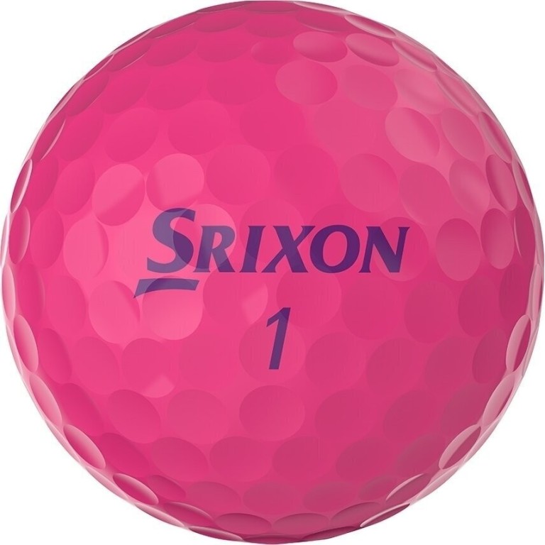 Bolas de Golf Lady Srixon Soft Feel Rosa | Alta Calidad y Rendimiento 2025