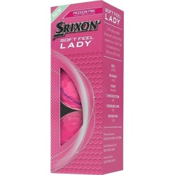 Bolas de Golf Lady Srixon Soft Feel Rosa | Alta Calidad y Rendimiento 2025 2