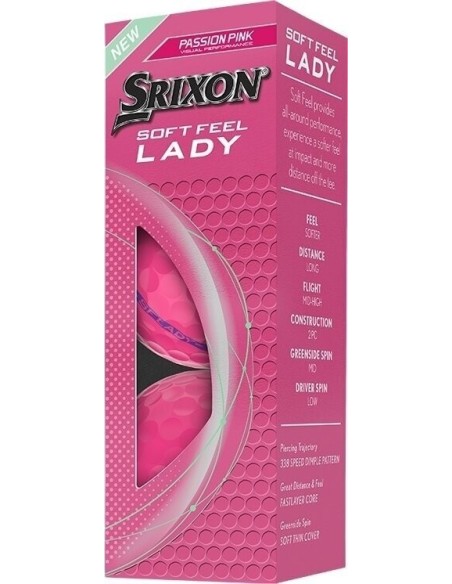copy of Bolas Srixon de Golf Soft Feel BRITE Verde
