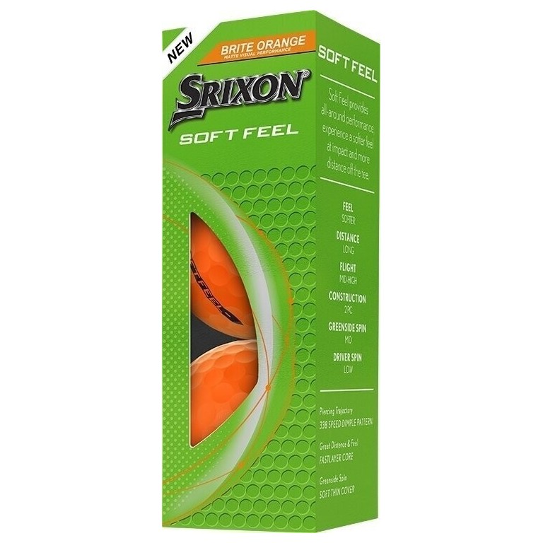 copy of Bolas Srixon de Golf Soft Feel BRITE Verde