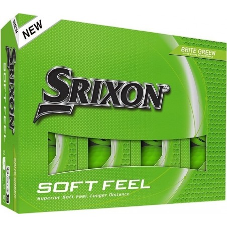 Bolas de Golf Srixon Soft Feel Verde | Alta Calidad y Rendimiento 2025