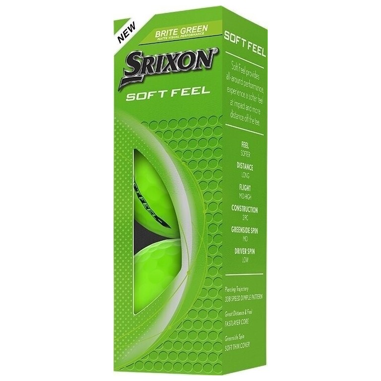 copy of Bolas Srixon de Golf Soft Feel BRITE Verde