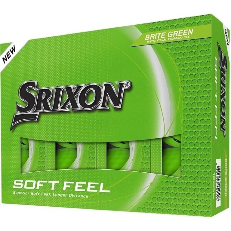 Bolas de Golf Srixon Soft Feel Verde | Alta Calidad y Rendimiento 2025