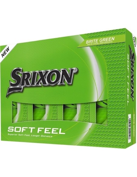copy of Bolas Srixon de Golf Soft Feel BRITE Verde