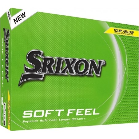 Bolas de Golf Srixon Soft Feel Amarilla | Alta Calidad y Rendimiento 2025