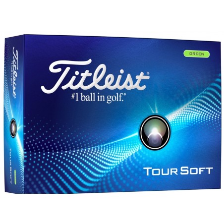 Bolas Titleist Tour Soft Verde