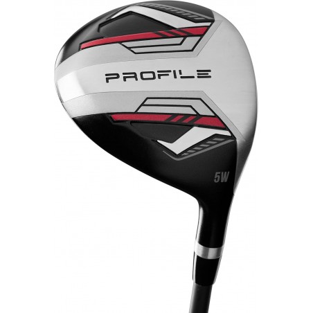 Set Completo WILSON Profile RH Grafito con Bolsa Stand