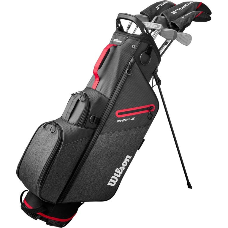 Set Completo WILSON Profile RH Grafito con Bolsa Stand