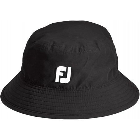 Sombrero Negro FootJoy de Lluvia Negro