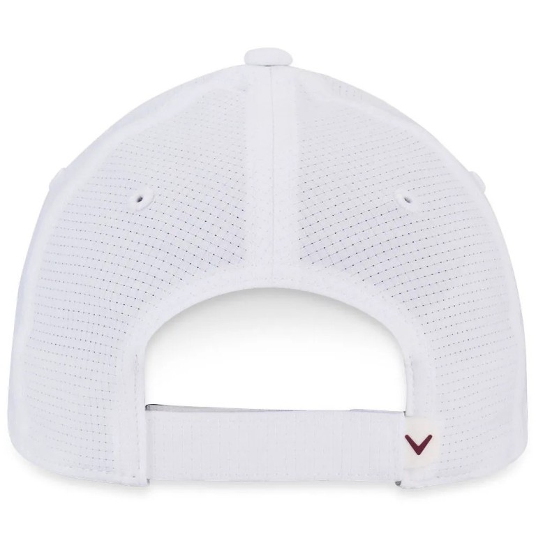 Gorra CALLAWAY Lady STITCH Magnet Blanco Logo Burdeos