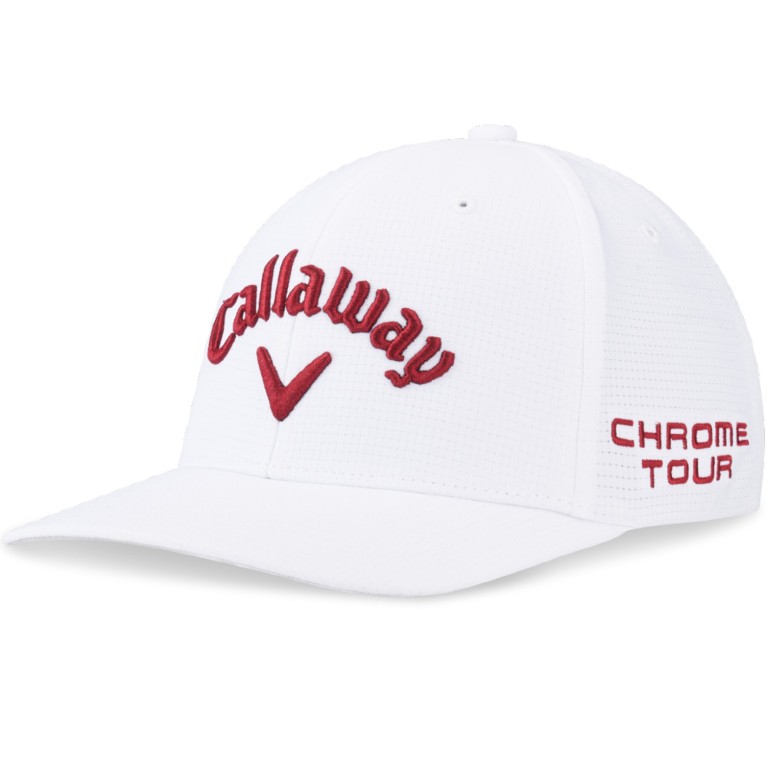 Gorra CALLAWAY Performance PRO 25 Elyte Blanca (4 bordados disponibles)