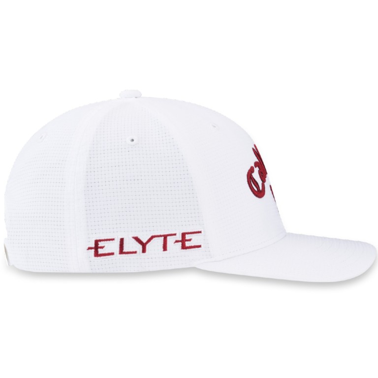 Gorra CALLAWAY Performance PRO 25 Elyte Blanca (4 bordados disponibles)