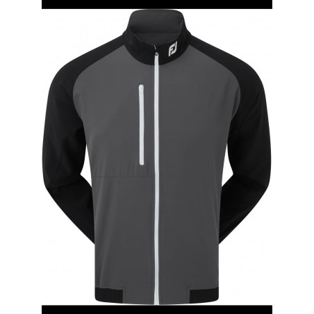 Cortavientos FootJoy Elements Packable Jacket Negro Charcoal