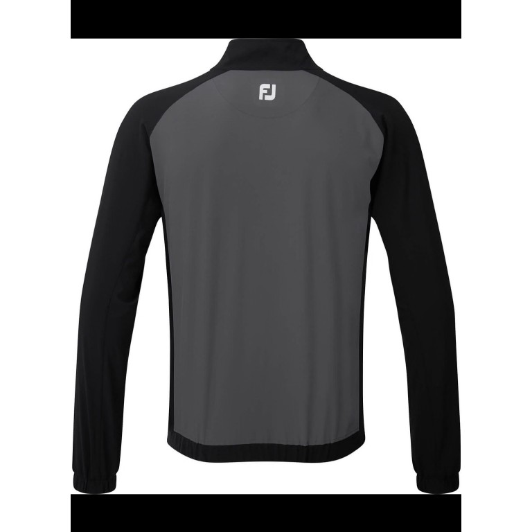 Cortavientos FootJoy Elements Packable Jacket Negro Charcoal