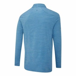 Polo PING Creek Manga Larga Tidal Blue Melange 2