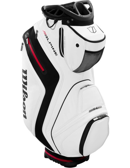 Bolsa WILSON ALPINE 14 cart bag Blanca