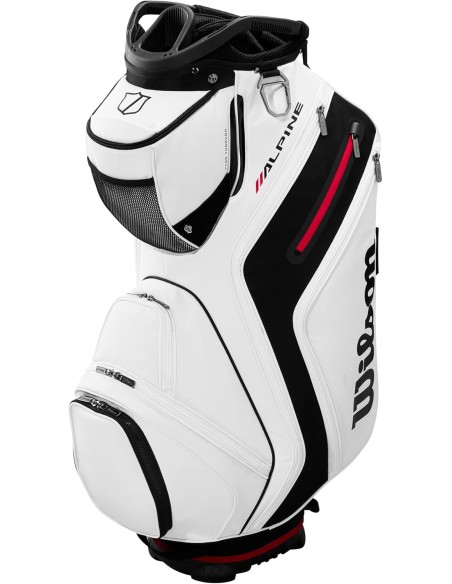 Bolsa WILSON ALPINE 14 cart bag Blanca