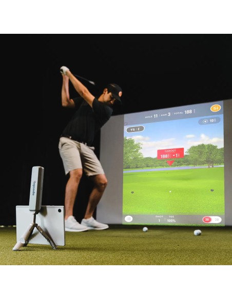 Monitor de Lanzamiento RAPSODO MLM2PRO   GOLF SIMULATOR - TITLEIST 3 BALL