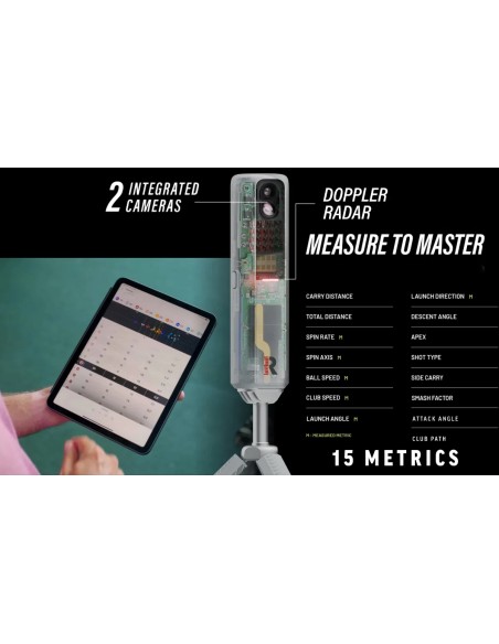 Monitor de Lanzamiento RAPSODO MLM2PRO   GOLF SIMULATOR - TITLEIST 3 BALL