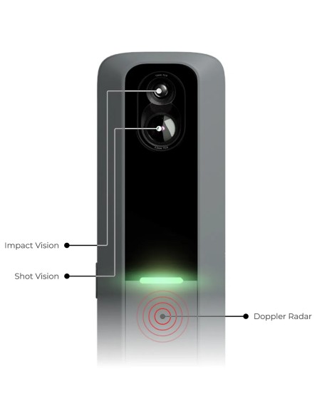 Monitor de Lanzamiento RAPSODO MLM2PRO   GOLF SIMULATOR - TITLEIST 3 BALL