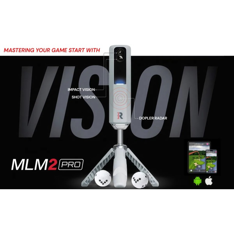 Monitor de Lanzamiento RAPSODO MLM2PRO   GOLF SIMULATOR - TITLEIST 3 BALL