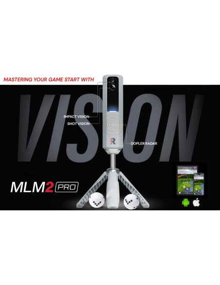 Monitor de Lanzamiento RAPSODO MLM2PRO   GOLF SIMULATOR - TITLEIST 3 BALL