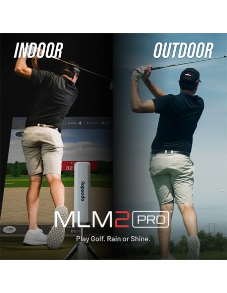Monitor de Lanzamiento RAPSODO MLM2PRO   GOLF SIMULATOR - TITLEIST 3 BALL