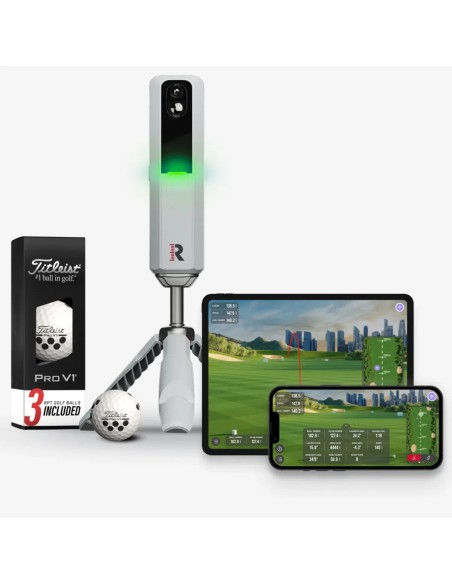 Monitor de Lanzamiento RAPSODO MLM2PRO™  + GOLF SIMULATOR - TITLEIST 3 BALL