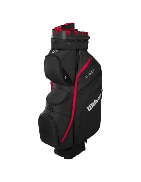 Bolsa WILSON I Lock Cart Bag 2026 Black Red