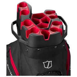 Bolsa WILSON I Lock Cart Bag 2025 Black Red