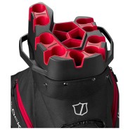 Bolsa WILSON I Lock Cart Bag 2025 Black Red