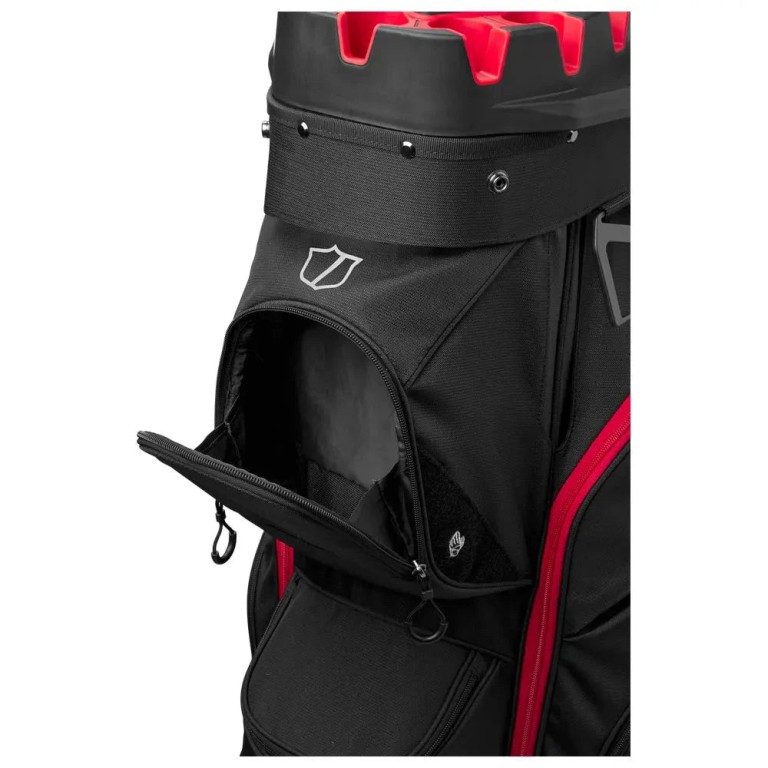 Bolsa WILSON I Lock Cart Bag 2025 Black Red
