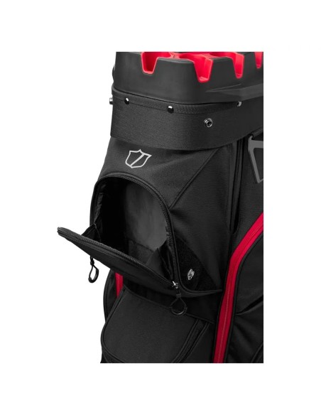 Bolsa WILSON I Lock Cart Bag 2026 Black Red