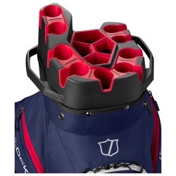 Bolsa WILSON I Lock Cart Bag 2025 Navy Rojo 2