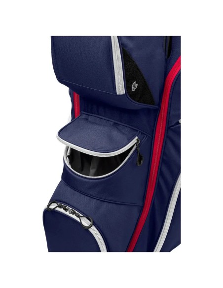 Bolsa WILSON I Lock Cart Bag 2025 Navy Rojo