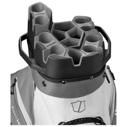 Bolsa WILSON I Lock Cart Bag 2025 Blanco Gris 2
