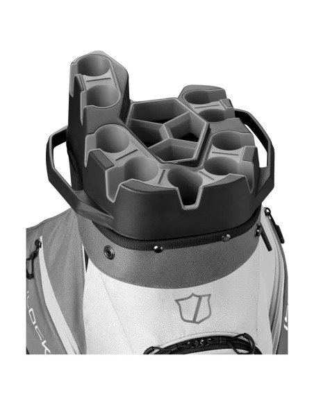 Bolsa WILSON I Lock Cart Bag 2025 Blanco Gris