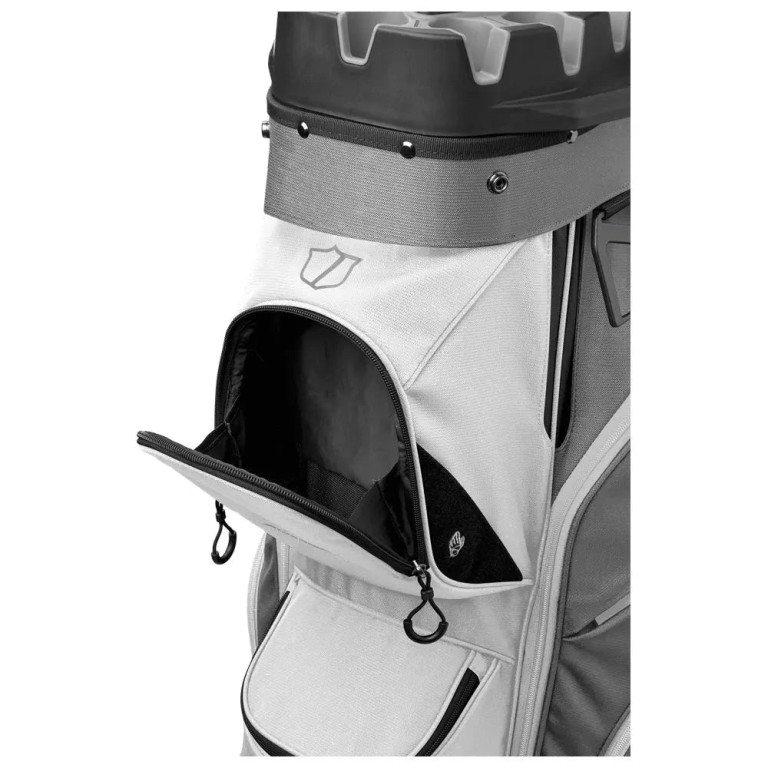 Bolsa WILSON I Lock Cart Bag 2025 Blanco Gris