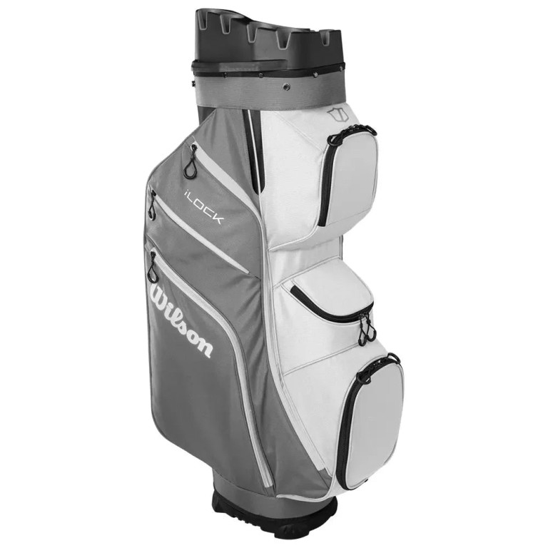 Bolsa WILSON I Lock Cart Bag 2025 Blanco Gris