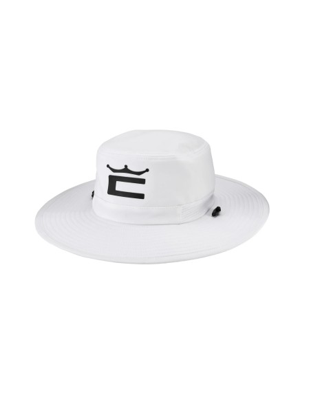 Sombrero Verano COBRA Golf Tour Crown Aussie Bucket Blanco