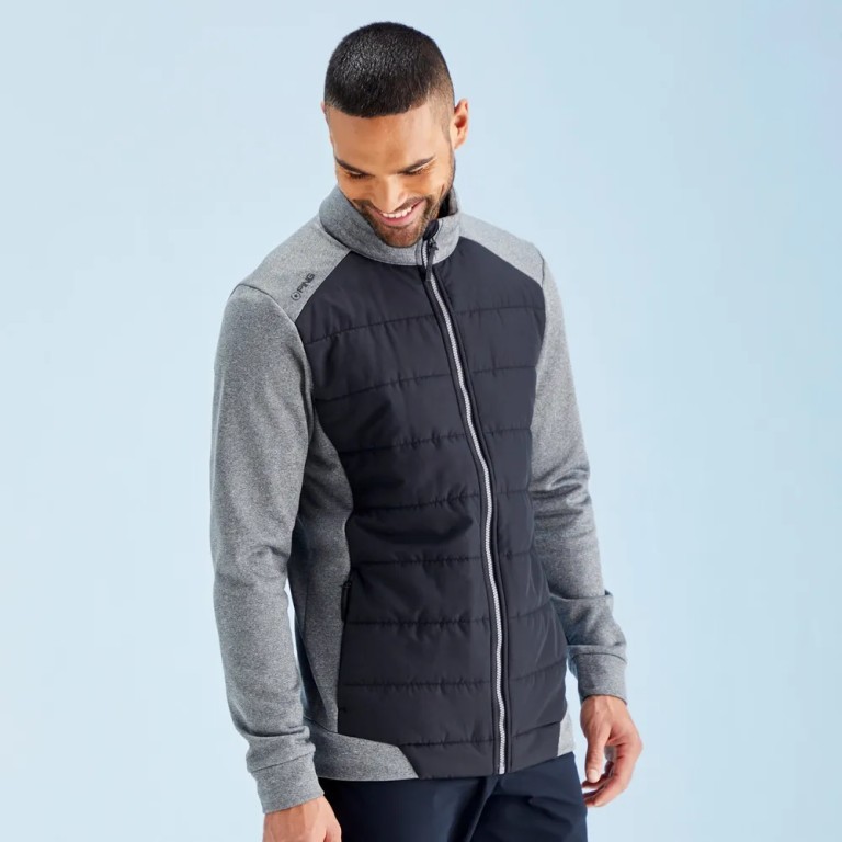 Chaqueta PING AIDEN Jacket Asfalt Negro