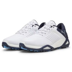 Zapatos Puma de Golf Shadowcat NITRO Leather Blanco Azul
