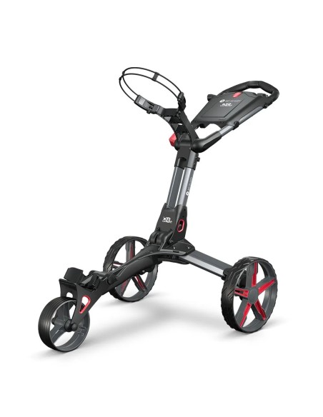 Carro Motocaddy QB2 Push Trolley Negro Rojo