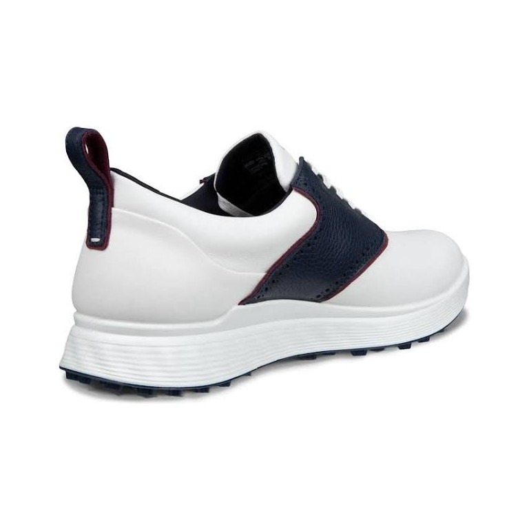 Zapatos ecco Golf S-Casual, blanco/azul marino