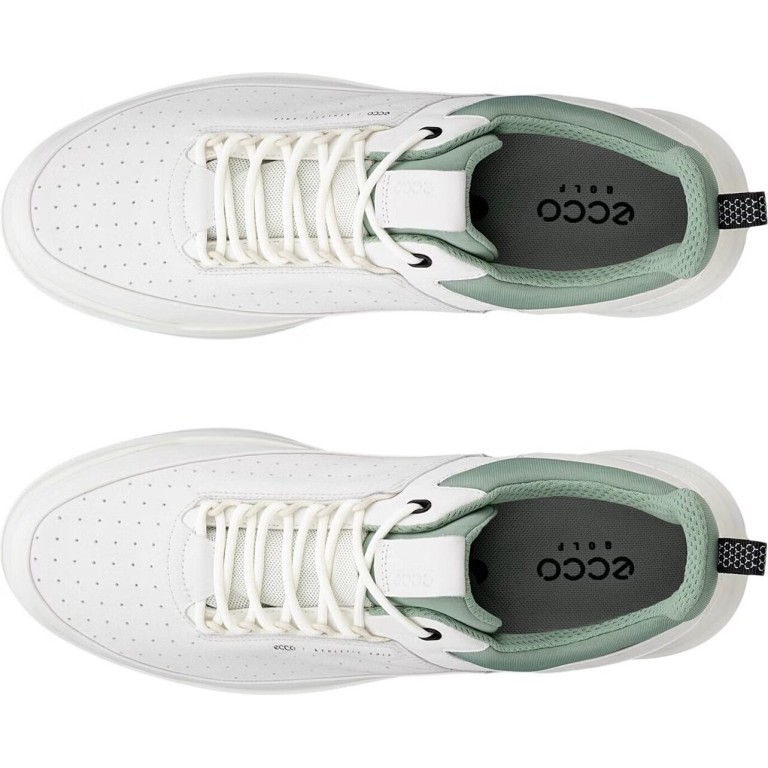 Zapatos ecco de golf Golf Core, blanco/verde