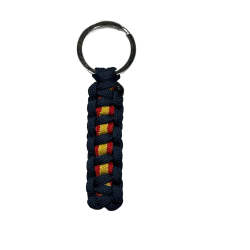 Llavero España Navy bandera TRENZADO